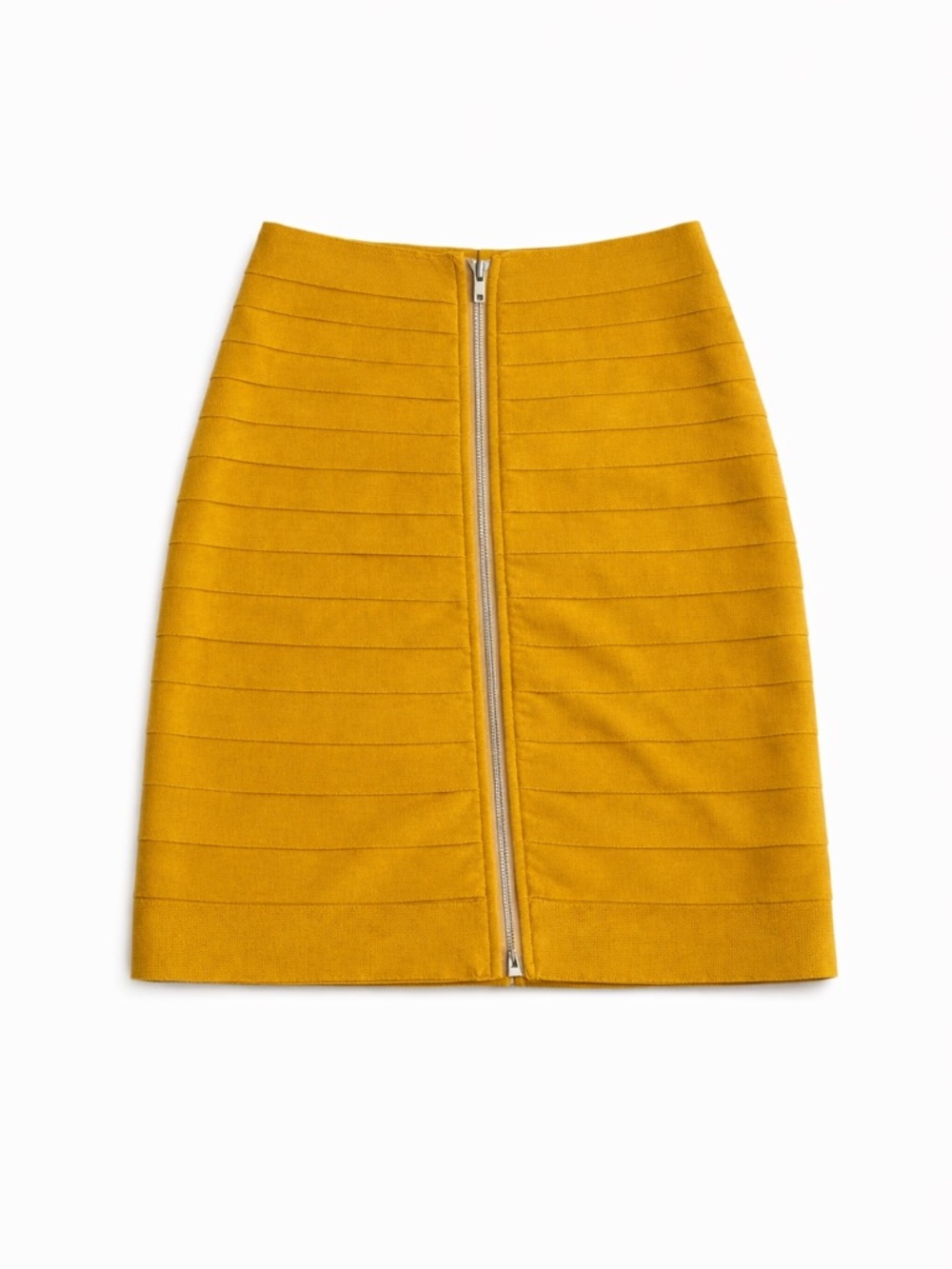 Audrey 3+1 Mustard Pencil Skirt
